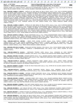 Ano 6 &ndash; n&ordm; 97/2014 Data de Disponibiliza&ccedil;&atilde;o: sexta