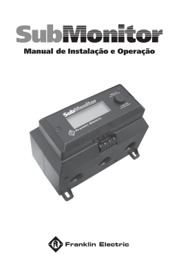 Manual de Instalação e Operação