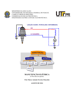 MANUTENÇÃO ELÉTRICA