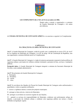 PROPOSI&Ccedil;&Atilde;O DE LEI N&ordm; 084/2006