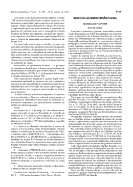 Decreto-Lei n.º 247/2015 - sindicato dos trabalhadores em funções