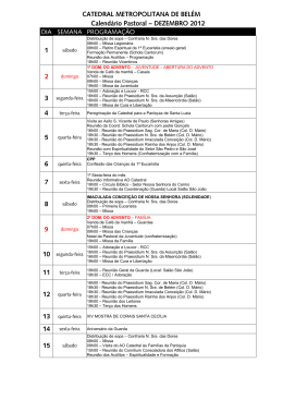 DEZEMBRO 2012 1 2 4 7 8 9 15