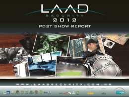 Post Show Report - LAAD SECURITY 2016