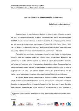 Anais do II Seminário Nacional Literatura e Cultura Vol. 2, São