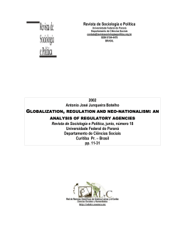 Redalyc. Globalization, regulation and neo