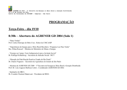 Programa atualizado