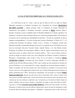 Dia 26 - Câmara de Nepomuceno