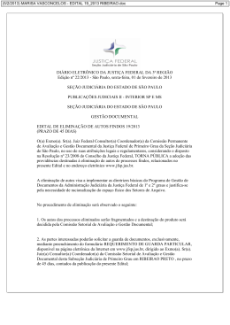 EDITAL n&ordm; 019/2013