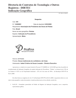 DIRTEC Indica&ccedil;&atilde;o Geogr&aacute;fica