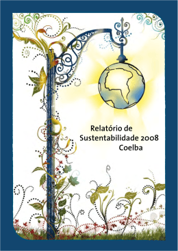 Relatório de Sustentabilidade 2008 Coelba
