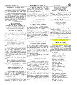 33 Minist&eacute;rio das Cidades Minist&eacute;rio das Comunica&ccedil;&otilde;es