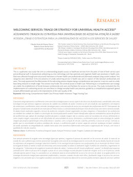 Research - REME - Revista Mineira de Enfermagem