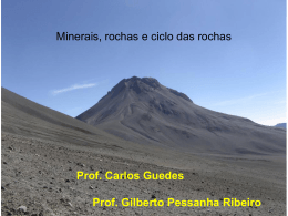 Minerais, rochas, ciclo das rochas v3