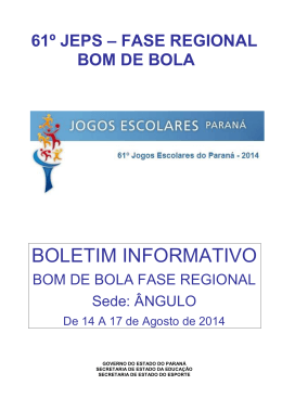 GOVERNO DO ESTADO DO PARAN&Aacute;