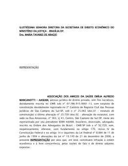 &Iacute;ntegra da Representa&ccedil;&atilde;o