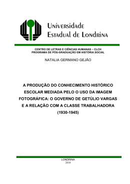 a produ&ccedil;&atilde;o do conhecimento hist&oacute;rico escolar mediada pelo o