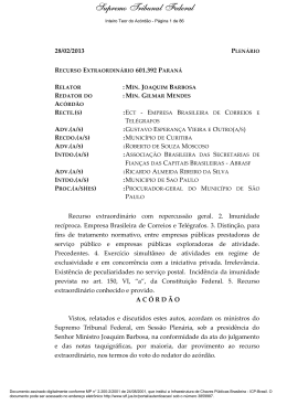 RE 601.392 - Supremo Tribunal Federal