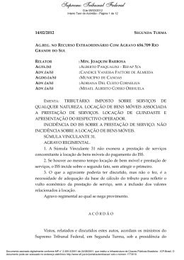 ARE 656.709 AgR - Supremo Tribunal Federal
