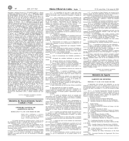 portaria n&ordm; 23, de 11 de mar&ccedil;o de 2004