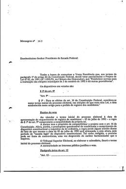 Vetado - Presidência da República