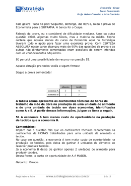 Prova Suframa 2014 Comentada