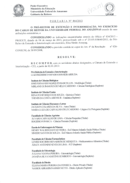 PORTARIA N&deg; 864/2013