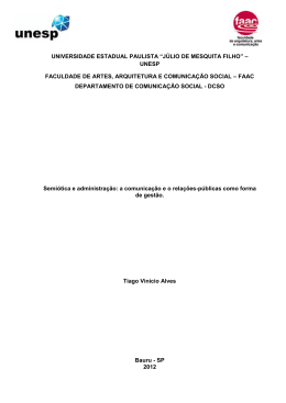 Semi&oacute;tica e administra&ccedil;&atilde;o: a comunica&ccedil;&atilde;o e o rela&ccedil;&otilde;es