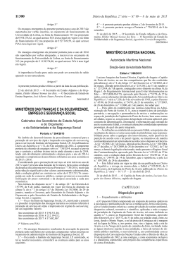 Edital n.&ordm; 398/2015 - Autoridade Mar&iacute;tima Nacional