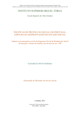 Trabalho final - Instituto Superior Miguel Torga