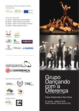 Folha de Sala - Teatro Virg&iacute;nia