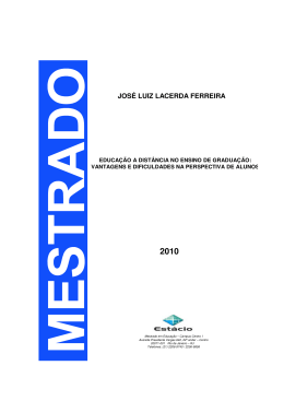 JOSÉ LUIZ LACERDA FERREIRA - Universidade Estácio de Sá