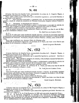 O doutor José Luiz de Almeida Couto, commendador da ordem de S