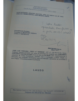 JOS&Eacute; LUIZ TOSCANO, CRECI n&deg; 104005&iexcl;SP, CPF n