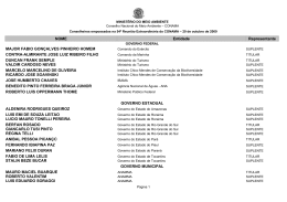 - Minist&eacute;rio do Meio Ambiente