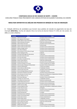 EDITAL DEFINITIVO ISENÇÃO_401_CODERN