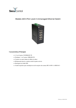 Modelo 220 8 Port Level 2 Unmanaged Ethernet Switch
