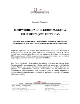 compatibilidade eletromagnética em subestações elétricas