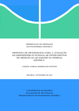 proposta de metodologia para a avalia&ccedil;&atilde;o do desempenho