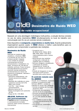 WED Brochure BR - 01dB
