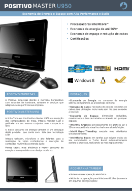 All-in-One Positivo Master U950.