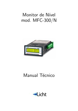 Manual Técnico MFC-300/N - Licht-Labs