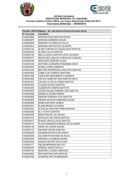 Inscrições deferidas 204