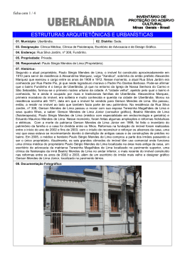 Silva Jardim 308 - 2007 - Portal da Prefeitura de Uberl&acirc;ndia