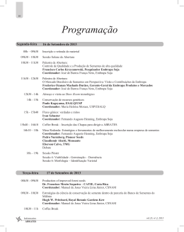 Programa&ccedil;&atilde;o