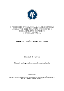 LEONILDO JOS&Eacute; PEREIRA MACHADO - Reposit&oacute;rio Cient&iacute;fico do