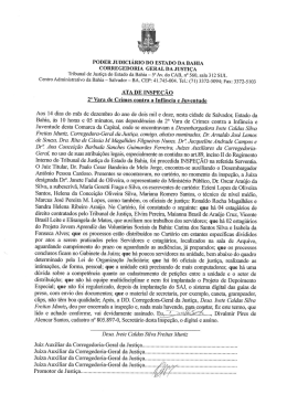2ª Vara de Crimes contra a Infância e Juventude