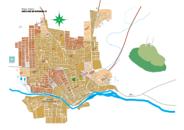 Mapa Urbano SANTA CRUZ DO CAPIBARIBE-PE