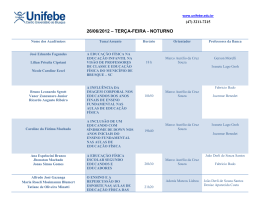 26/06/2012 &ndash; TER&Ccedil;A-FEIRA