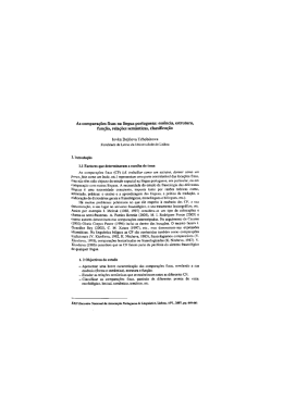 As compara&ccedil;&otilde;es fixas na l&iacute;ngua portuguesa: ess&ecirc;ncia, estrutura