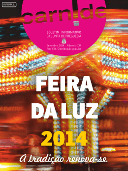 FEIRA DA LUZ - A tradi&ccedil;&atilde;o renova-se!